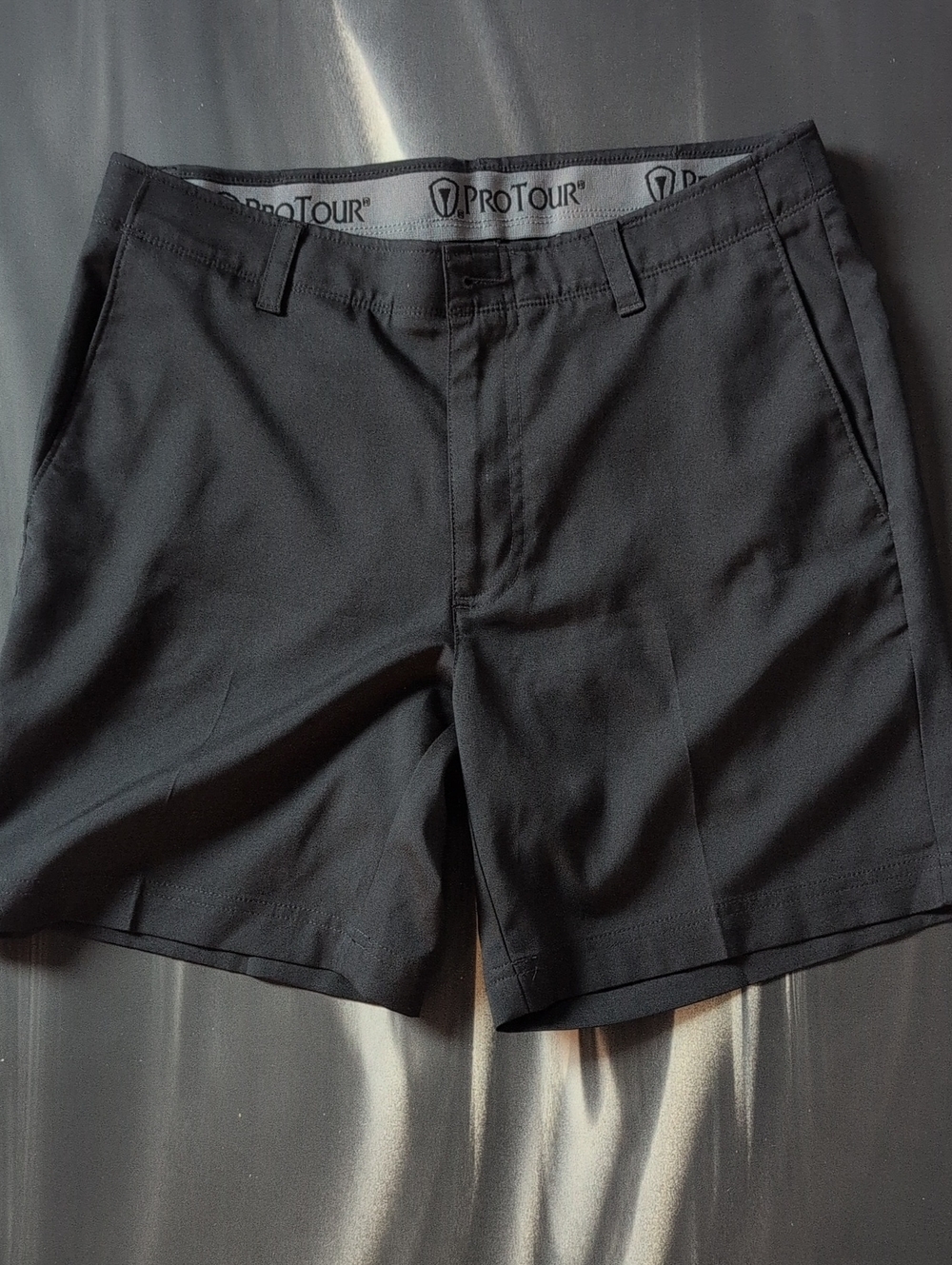 Pro Tour Men's Black Golf Shorts